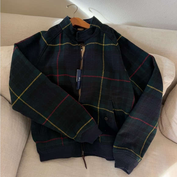 Men’s Polo Ralph Lauren Wool polyester country plaid bomberBrand newSize:LARGE